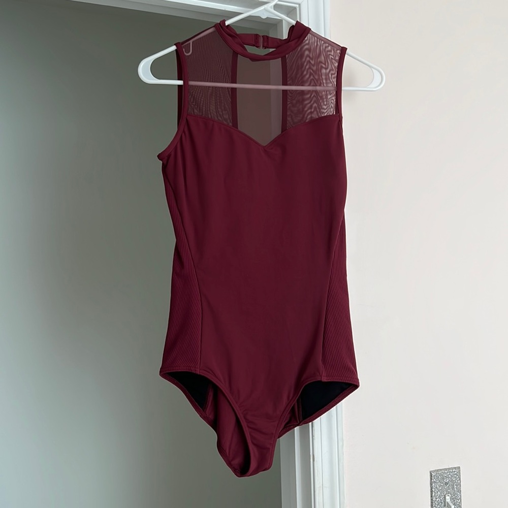 Capezio High-Neck Mesh Leotard